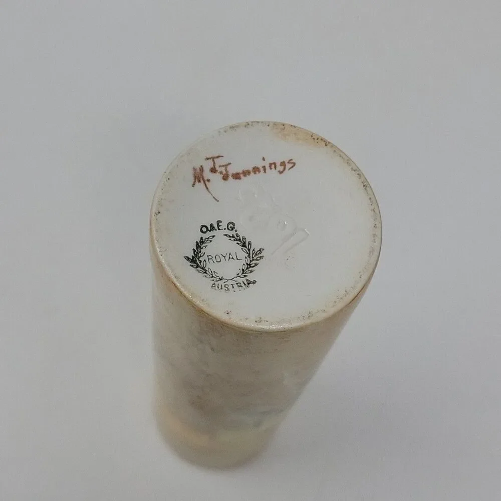 Porcelain O. & E.G. Royal Austria Vase 